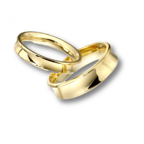 Verighete din aur galben