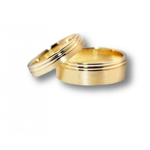 Verighete din aur galben