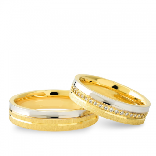 Verighete din aur galben