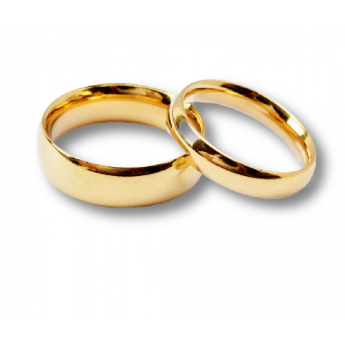 Verighete din aur galben